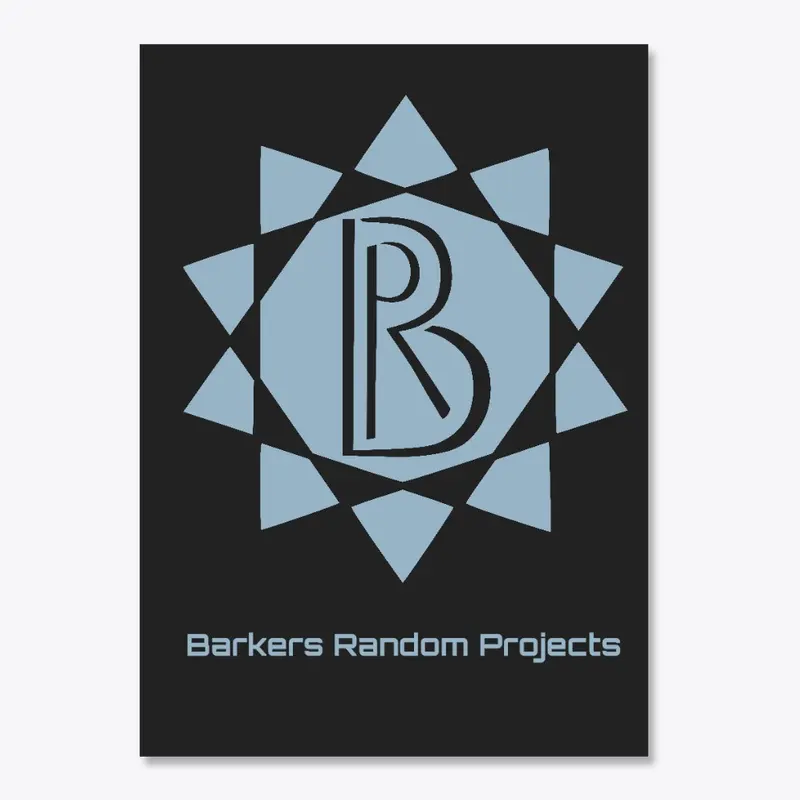 Barkers Random Projects Blue Logo